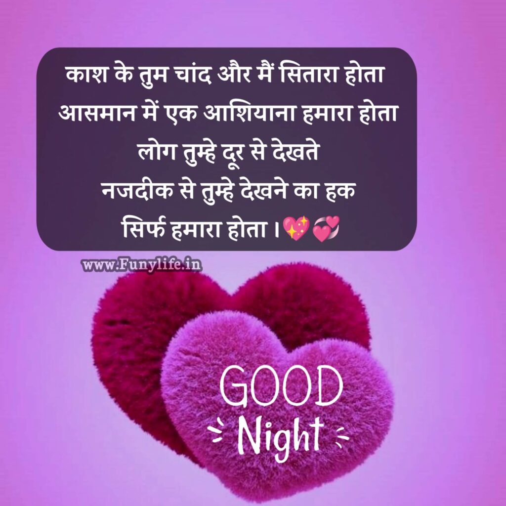 Beautiful Good Night Shayari