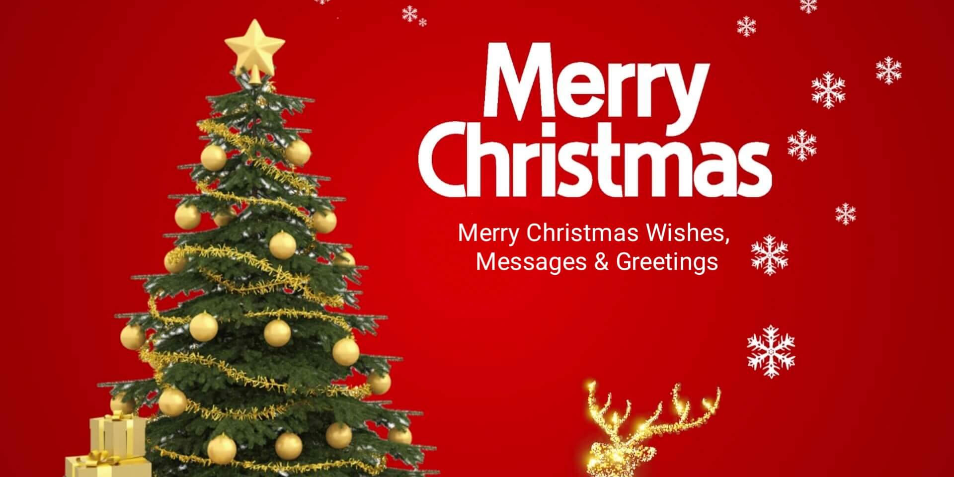 100+ New Merry Christmas Wishes and Messages 2023