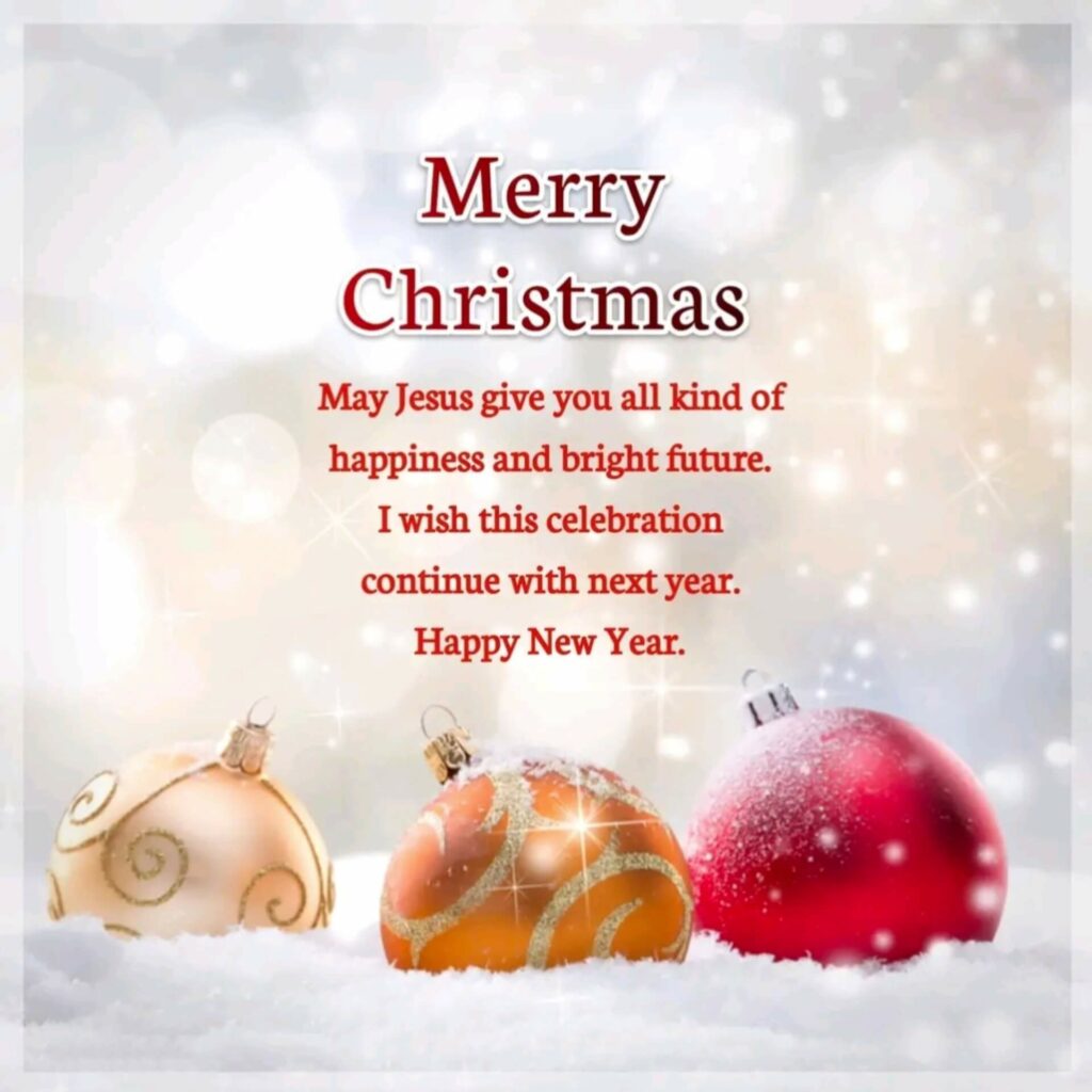 Merry Christmas wishes text