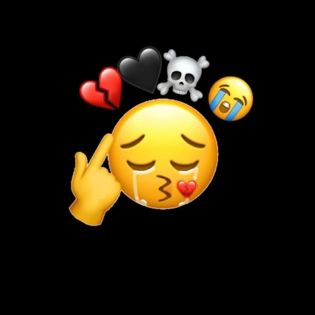 Sad Emoji For Girls DP
